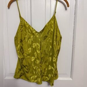 Favorite Daughter Jacquard Cami in Green